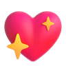 sparkling heart